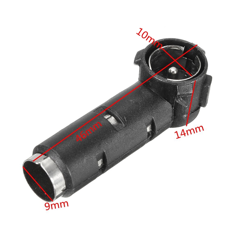 Adaptador Din Antena Pipa para Radio de Vehículo