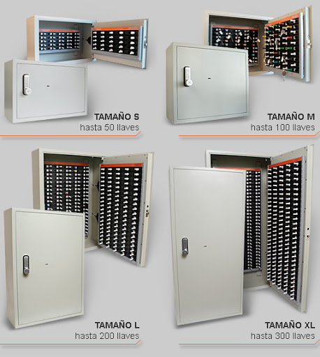 Armarios de acero para sistemas de control de llaves mecanico L KeyVigilant