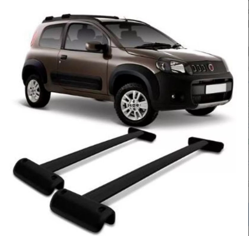 Barras Portaequipajes Aluminio Fiat Uno Way Projecar