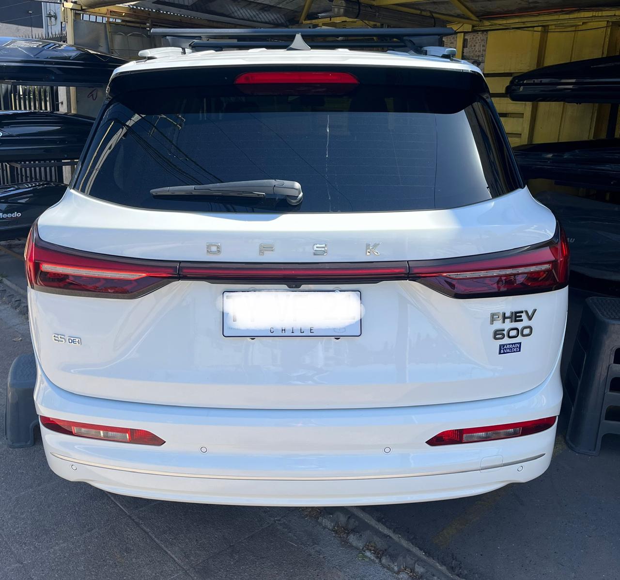 Barras Portaequipajes Aluminio Sobre Riel DFSK 600 PHEV