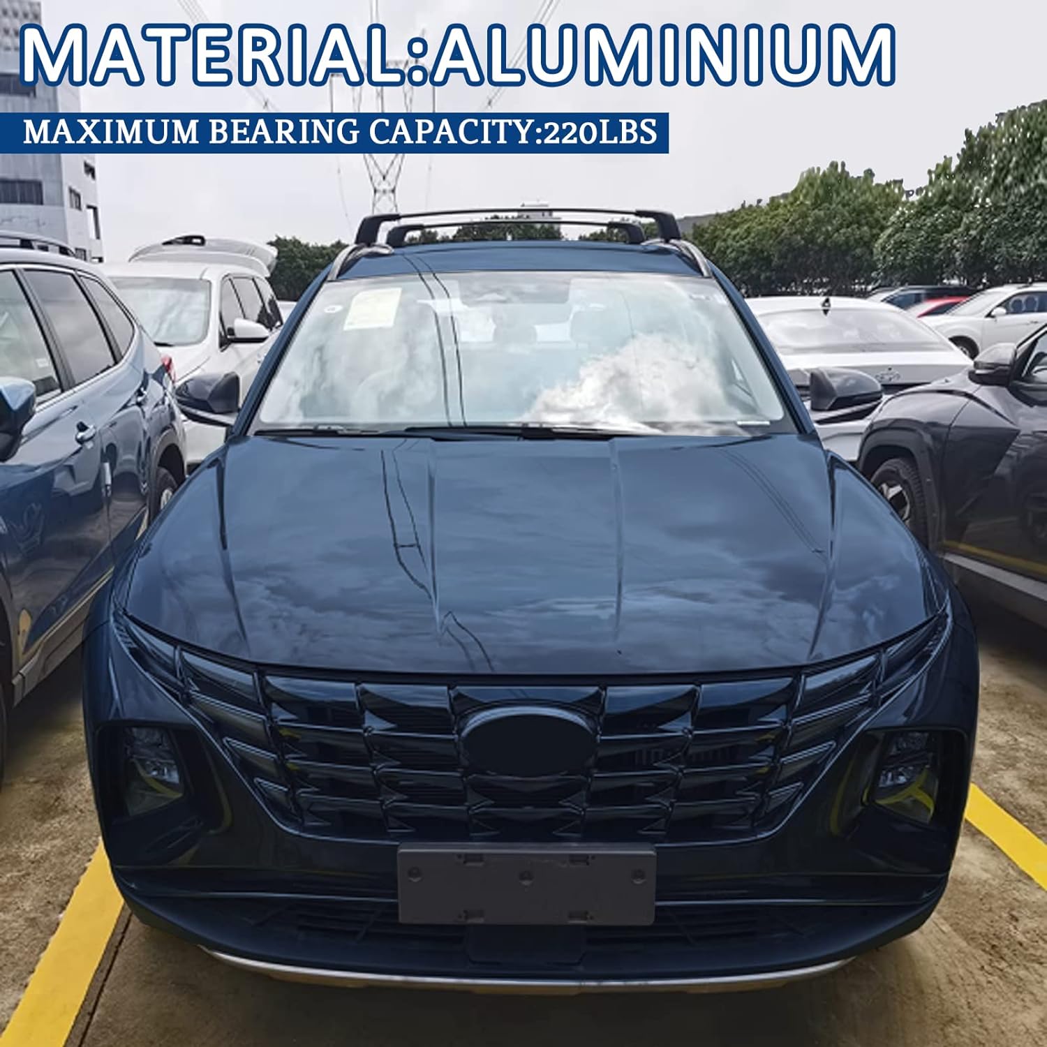 Barras Portaequipajes OEM Hyundai Tucson 2021-adelante