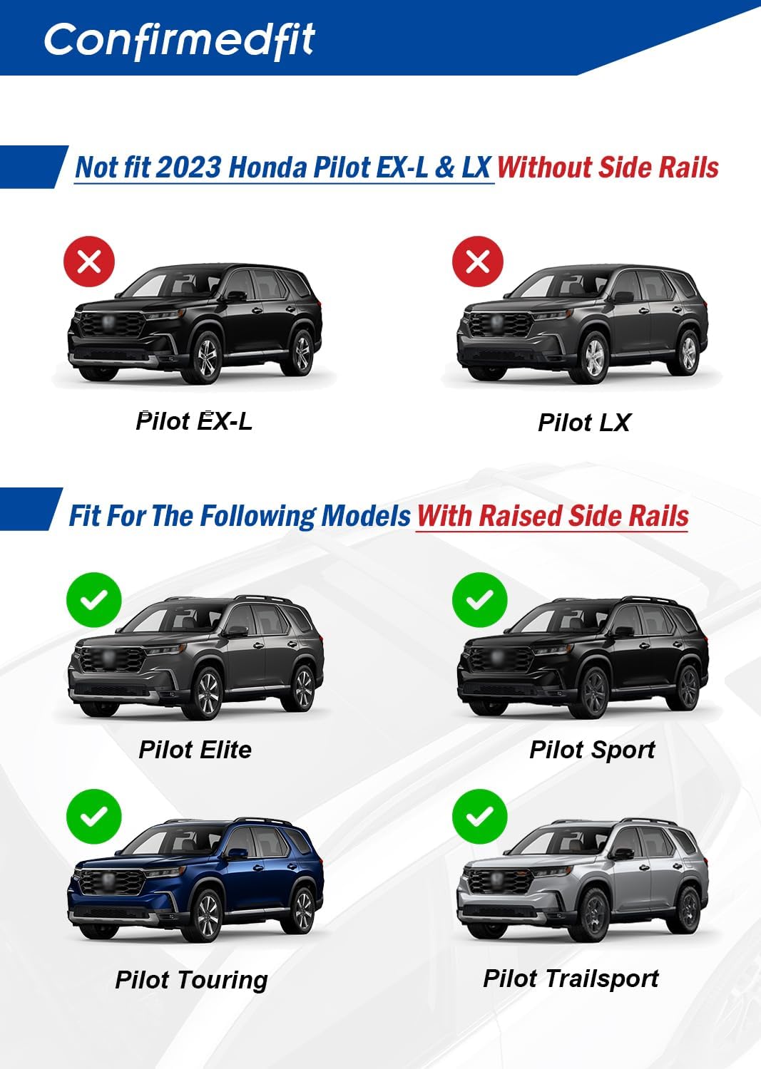 Barras Portaequipajes OEM New Honda Pilot 2023 UP