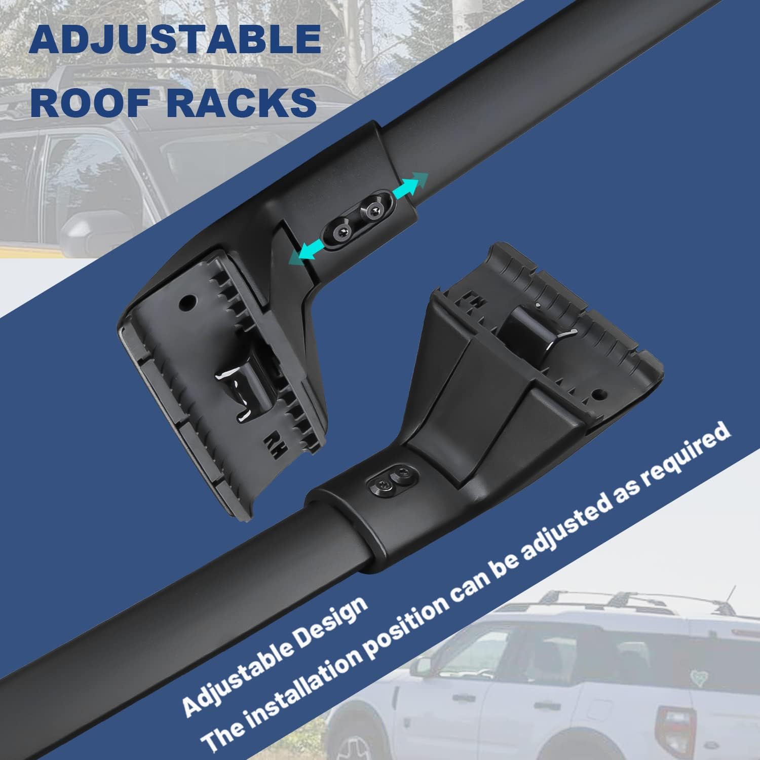 Barras Portaequipajes OEM Ford Bronco 2021-2023