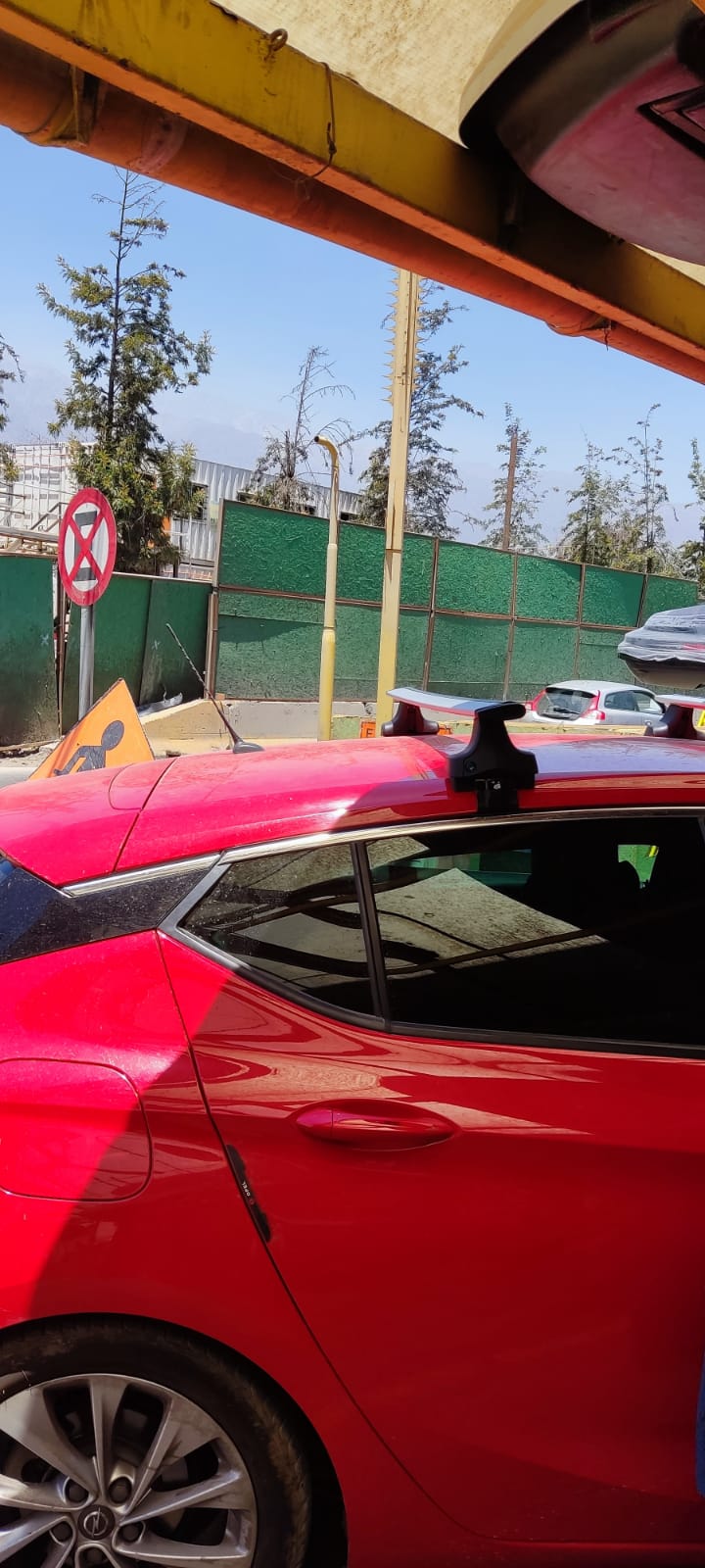 Barras Portaequipajes con soporte a la Puerta