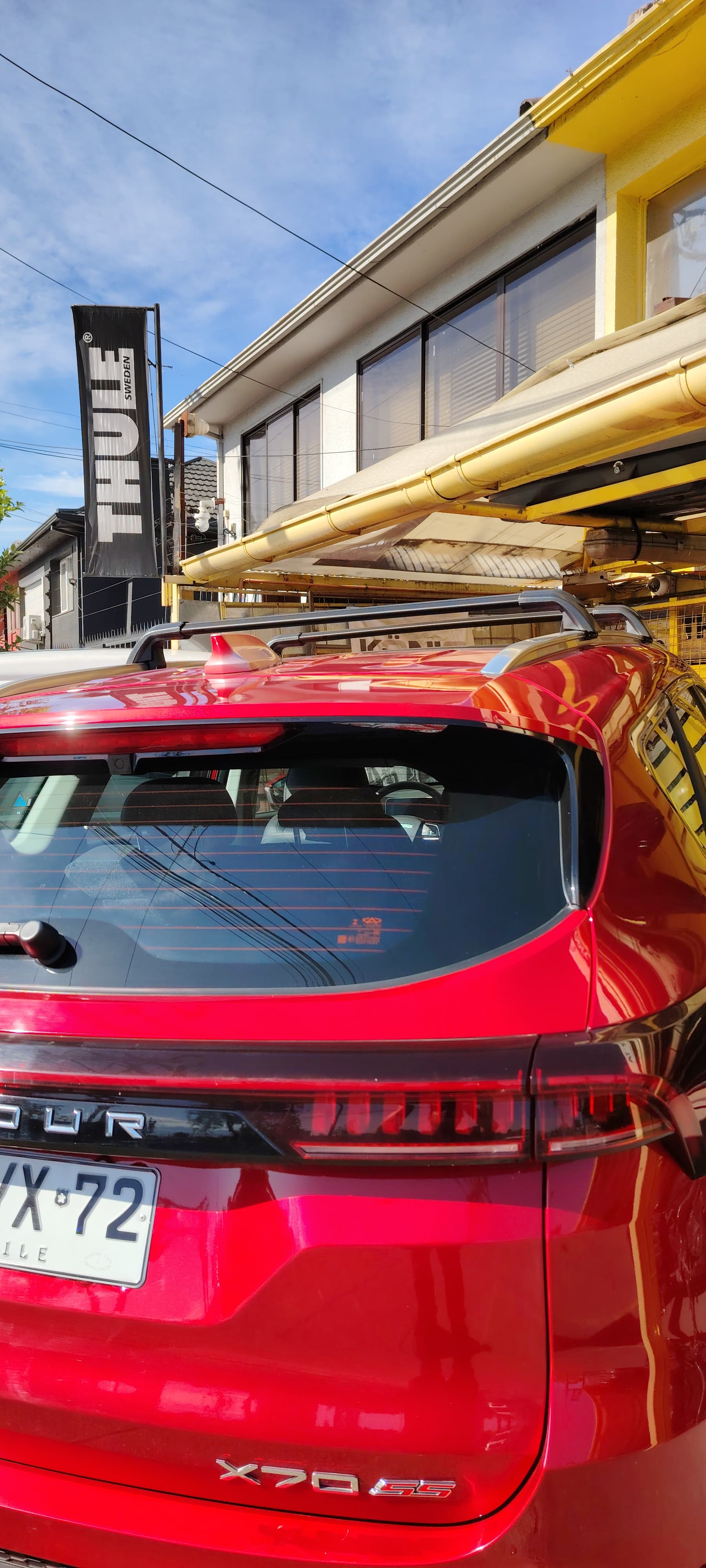 Barras  Transversales Portaequipajes Aluminio Jetour X70 Rieles De Fabrica