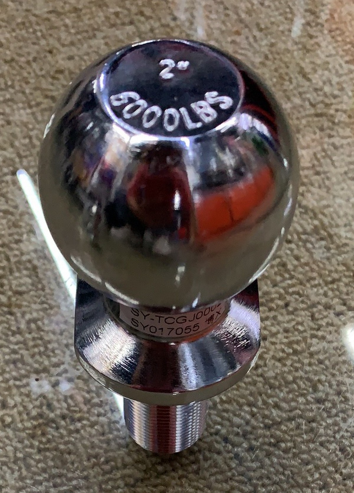 Bola de Remolque 2 Pulgadas JSA-123