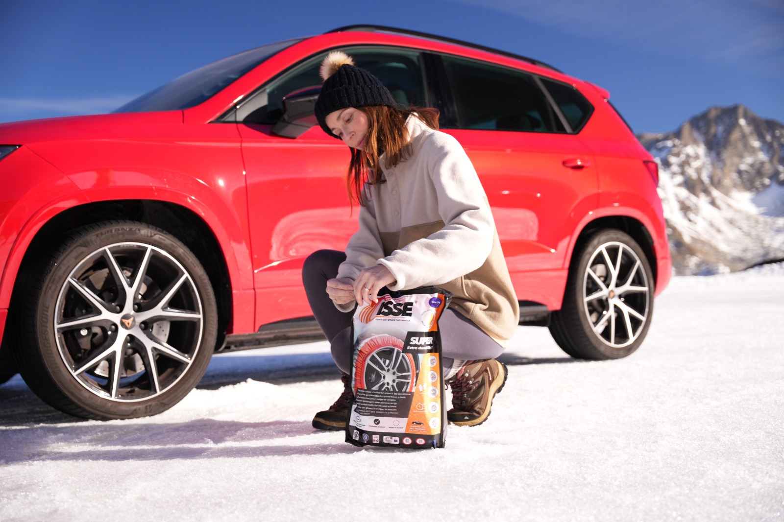 Cadenas Textiles ISSE SUPER C50074 para Nieve y Hielo