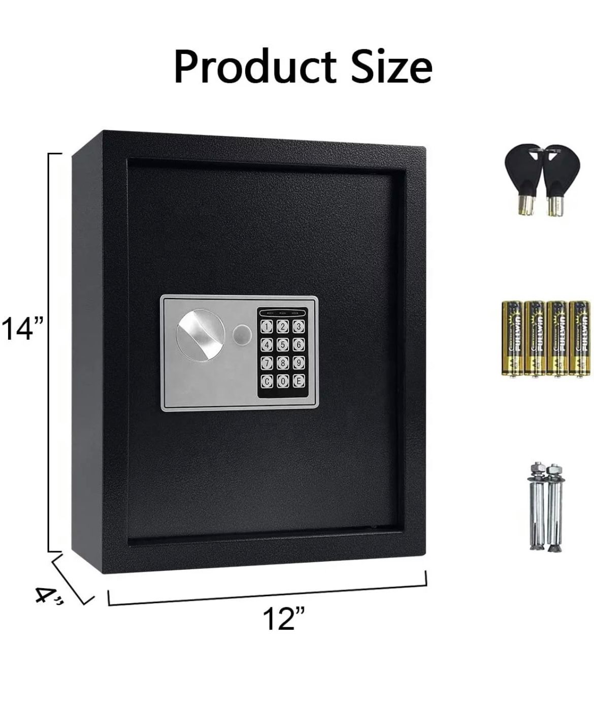 Caja fuerte de pared para 80 llaves JSA-522