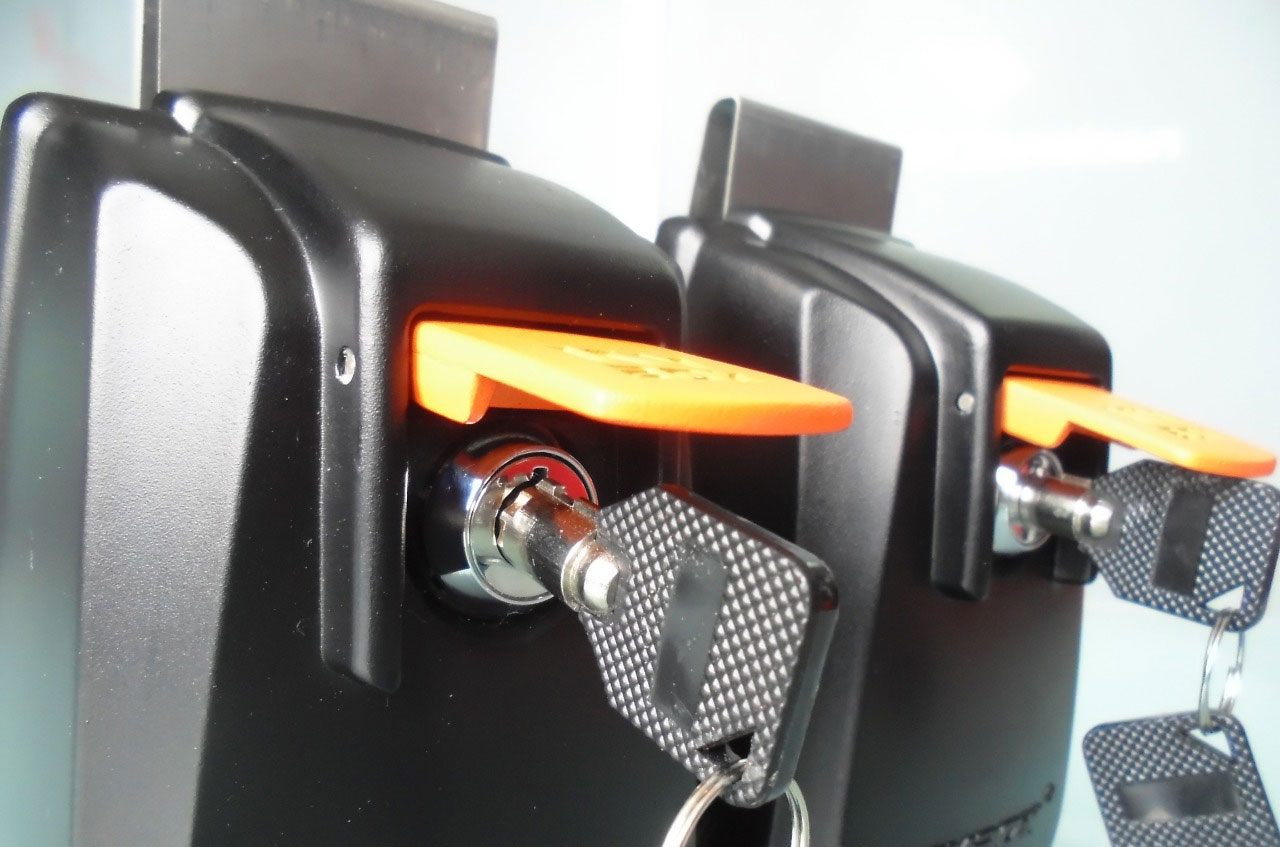 Caja Guardallaves de Aluminio KeyVigilant KVBox para Ventana