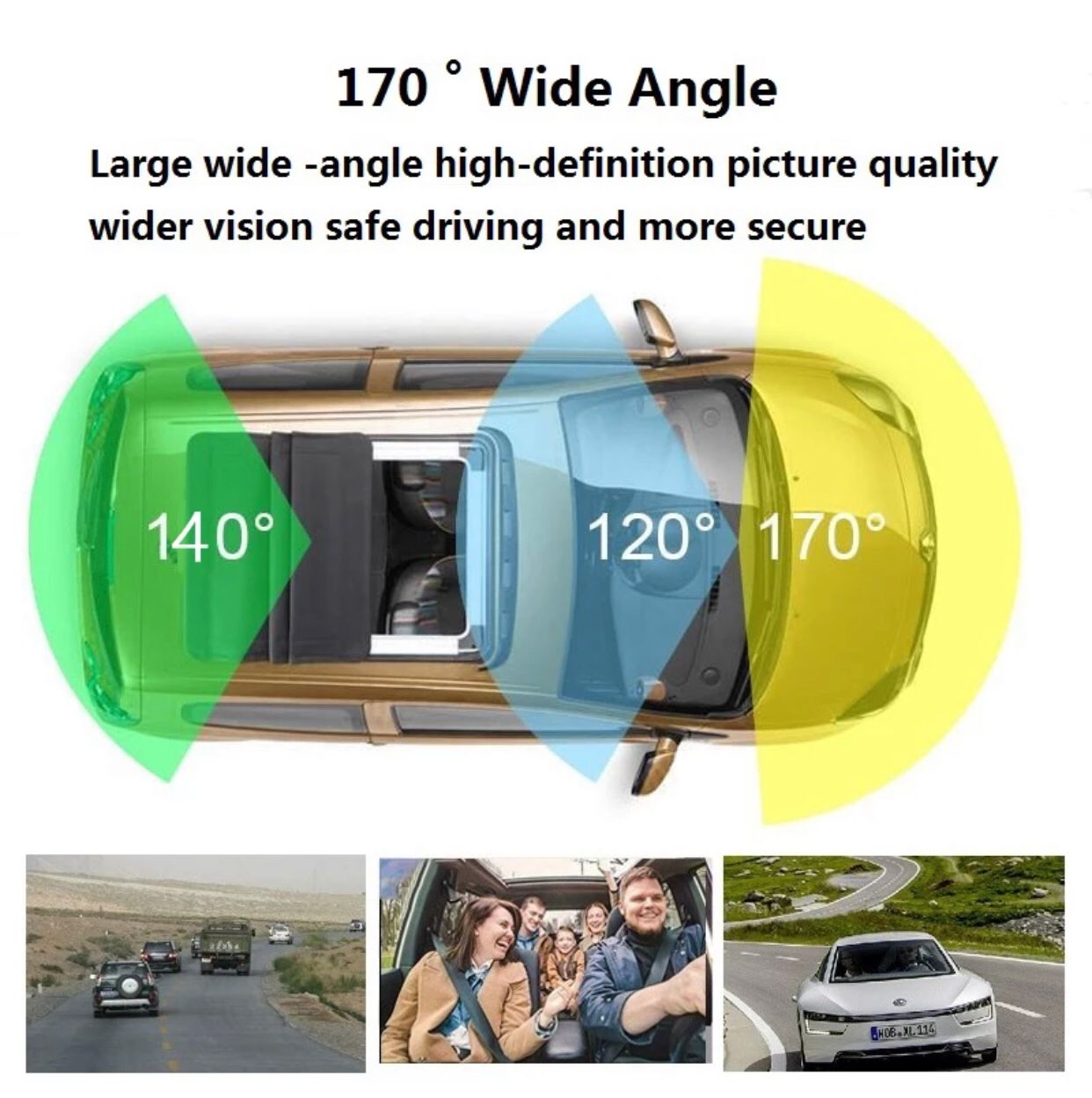 Camara DVR Full HD 4 Pulgadas + Camara Retroceso