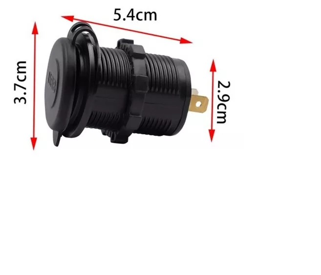 Cargador Doble Usb Para Camiones, Autobuses,automóviles