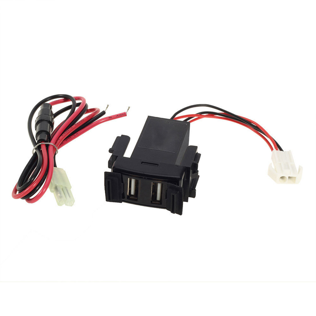 Cargador USB Auto 12V 5V 2.1A Doble Salida