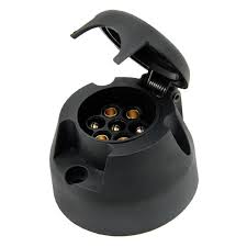 Enchufe Hembra Din Plástico para Enganches Americanos