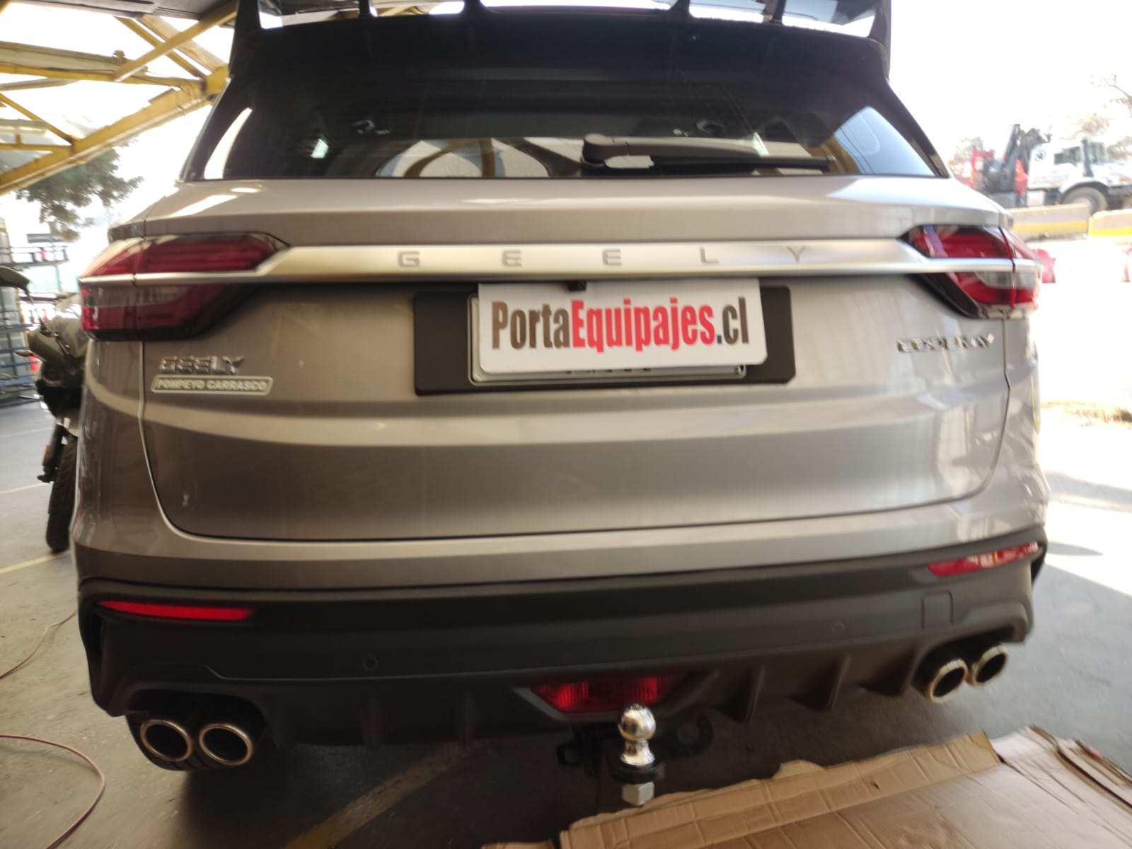 Enganche Americano 2 Pulgadas Geely Coolray