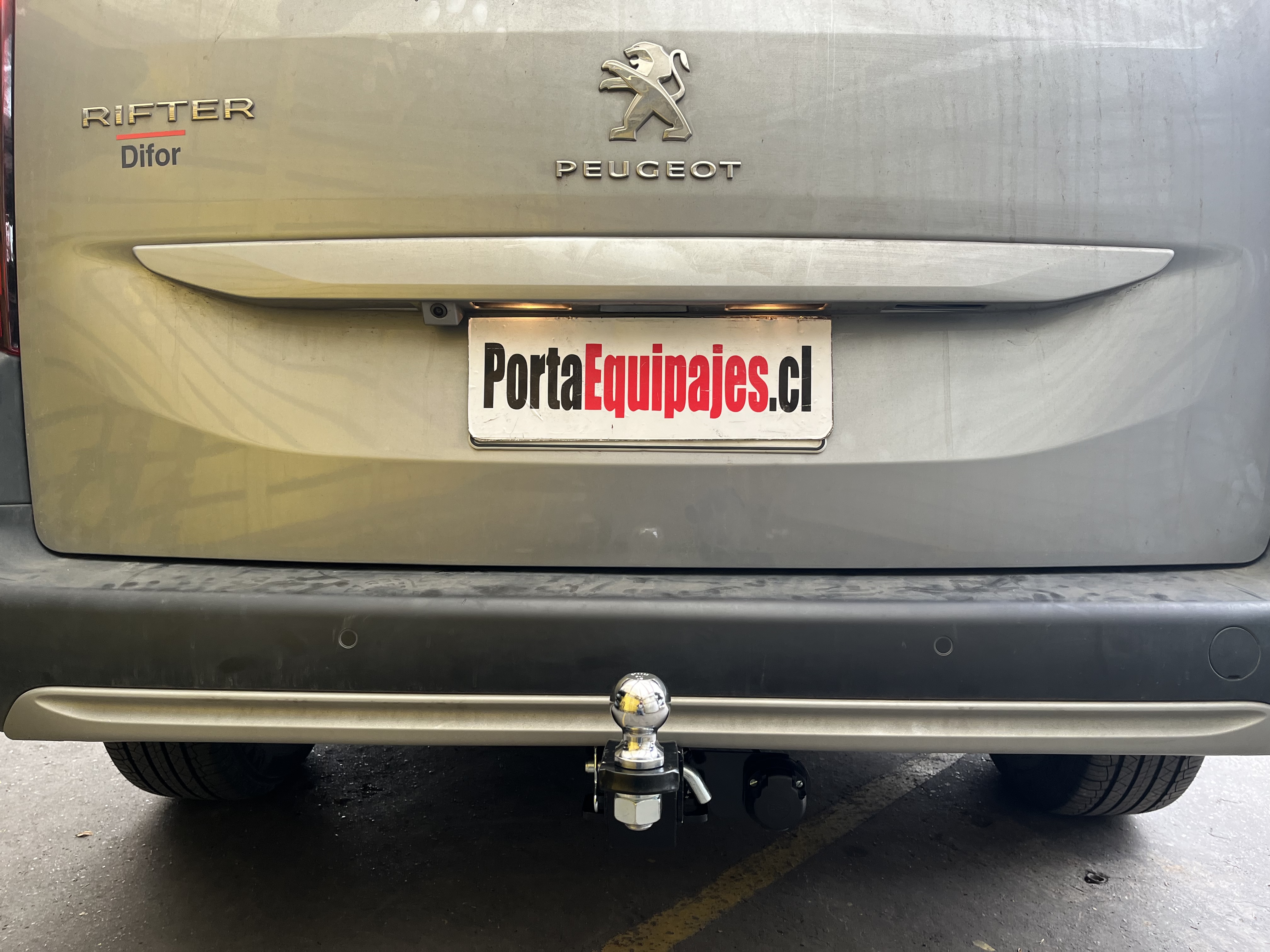 Enganche Americano - Peugeot rifter