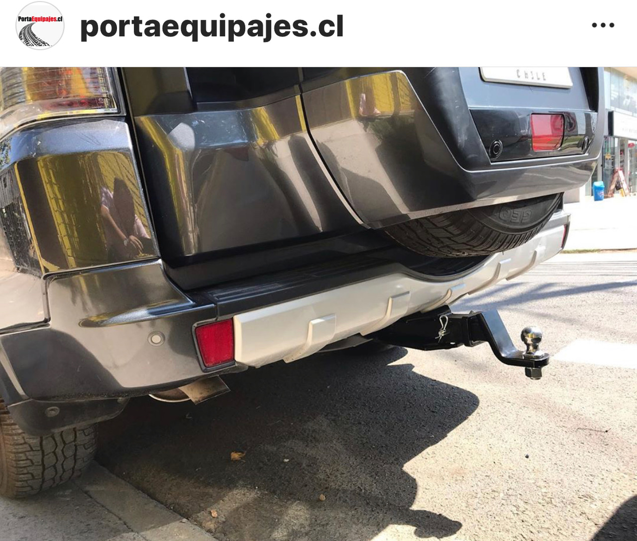 Enganche Americano Mitsubishi Montero Largo AEROVAN