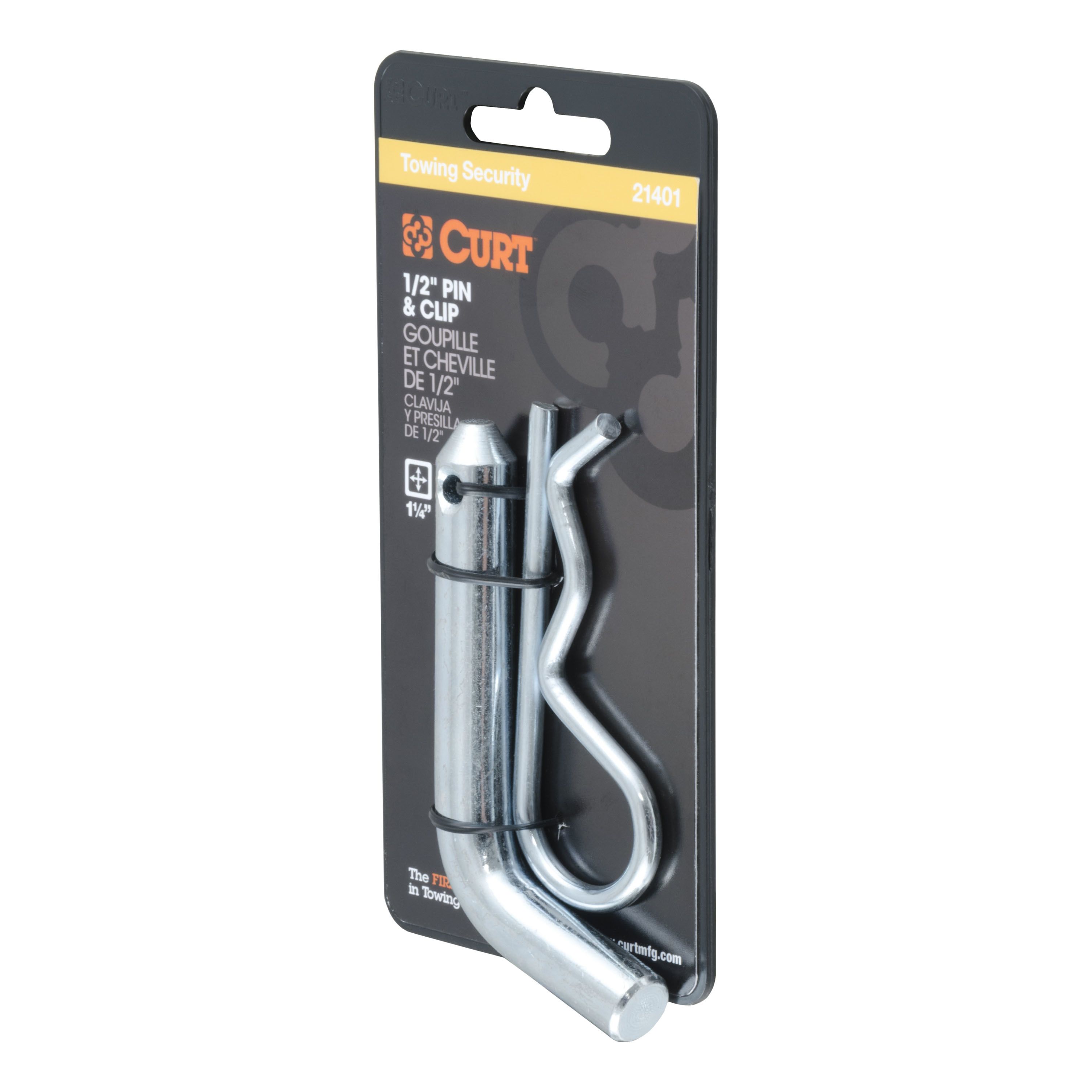 Pasador Normal Hitch Pin with Clip #21401 1/4