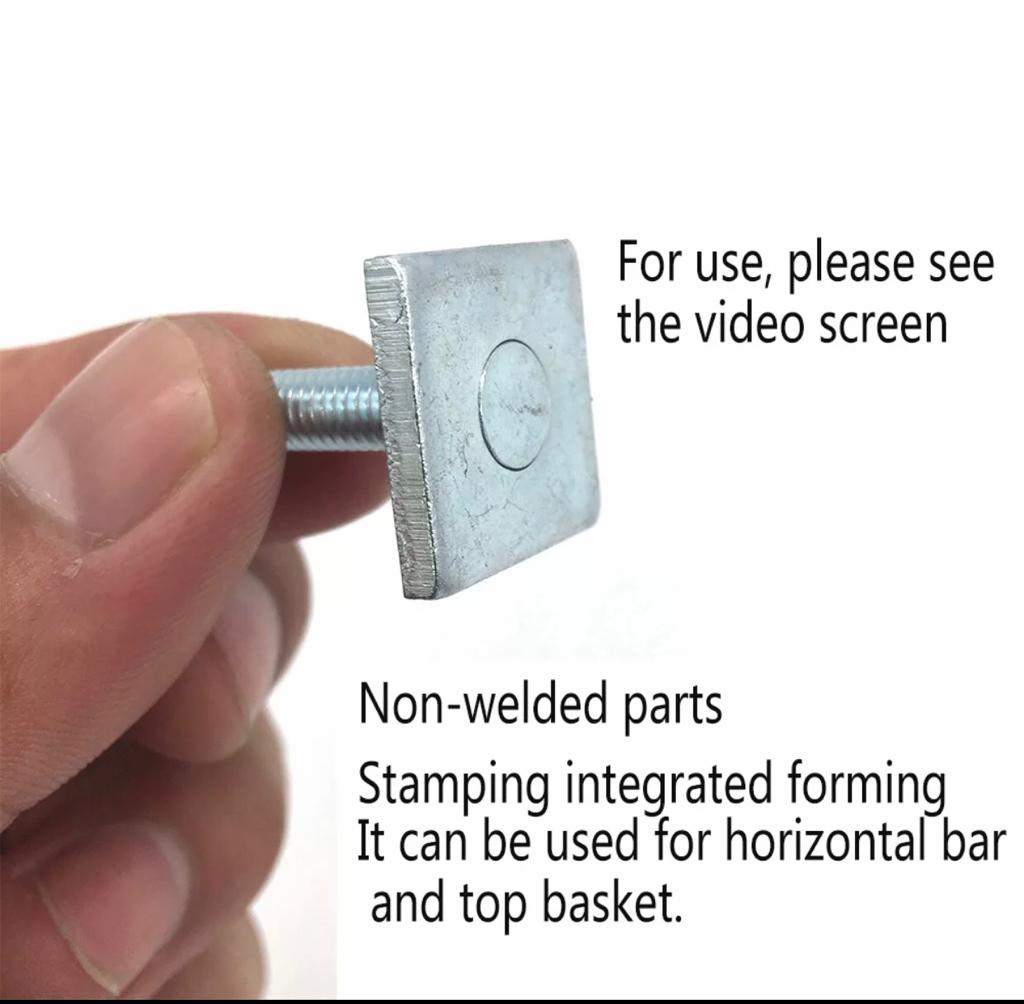 Pernos en T Multiuso para Barras Portaequipajes - Acero Inoxidable