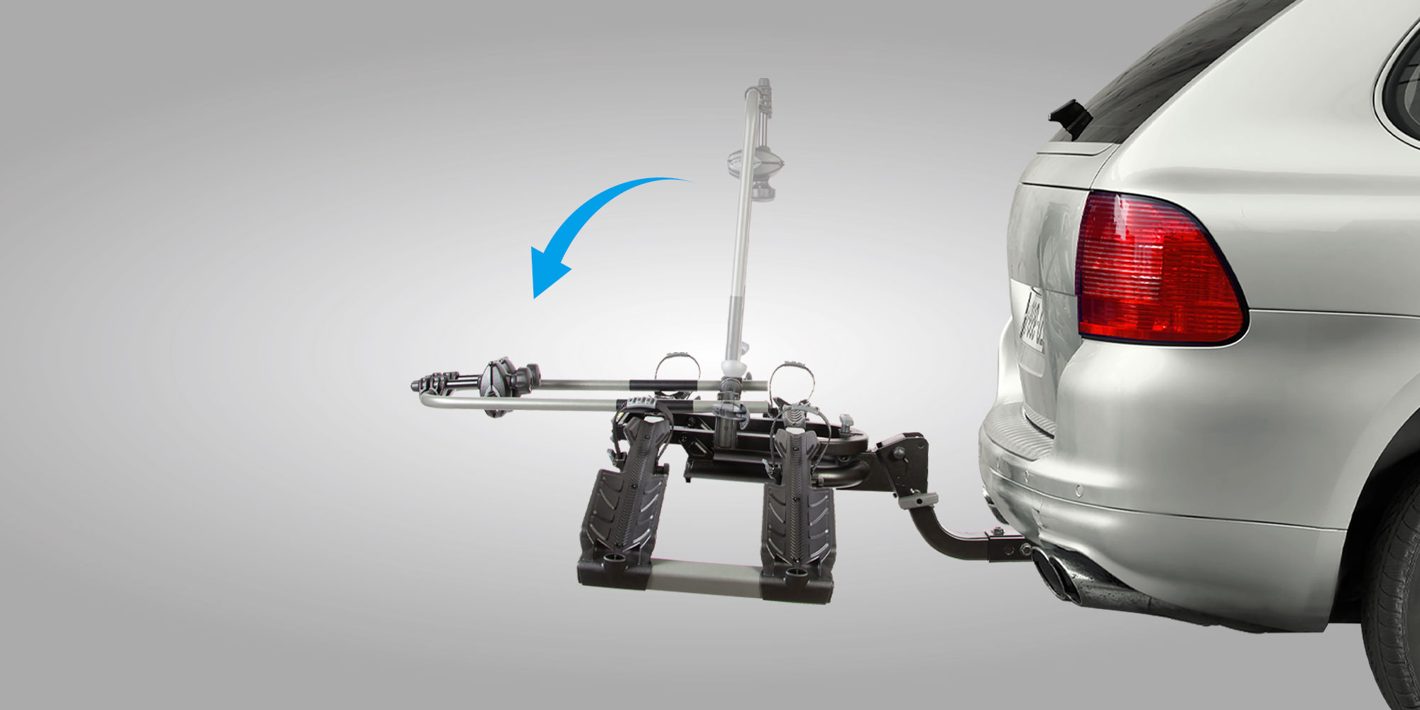 Portabicicletas Al Enganche Americano E-Hornet H2 E-BIKE BUZZ RACK