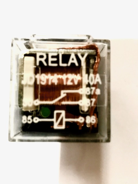 Relay 12Volts 40 amp JSA-113 - Accesorio Eléctrico de Alta Calidad