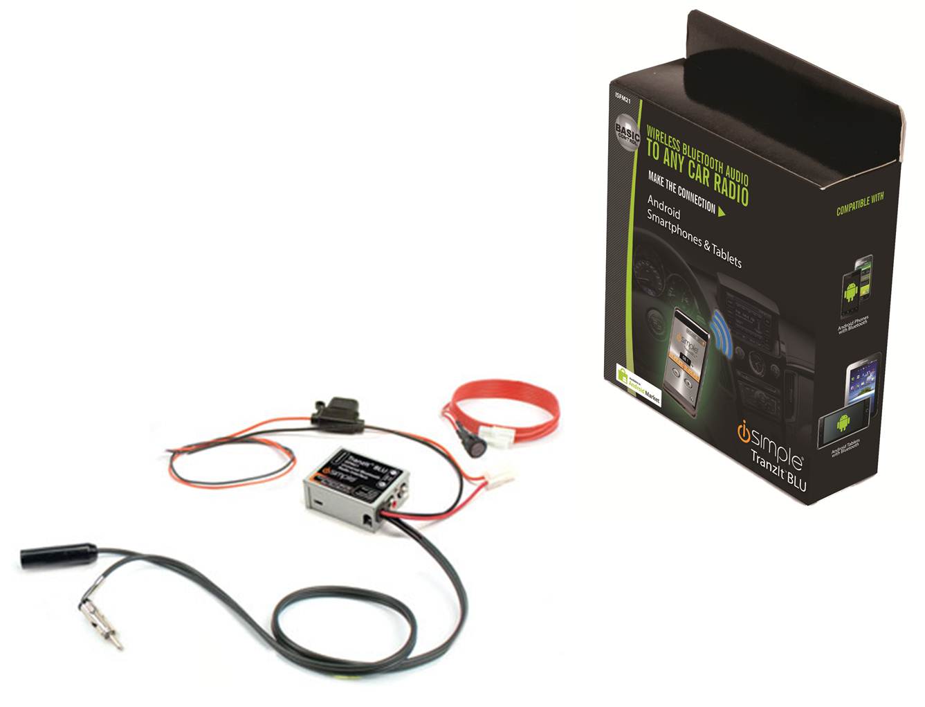 RF Modulador Bluetooth ISFM21 - Accesorio para Reproducción de Audio en Coche