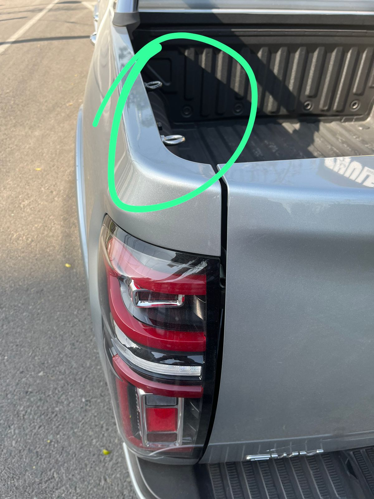 Terminal GANCHO Ojo Amarre Universal, M8 Para Greatwall Poer - Maxus T60